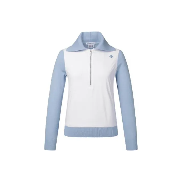 DESCENTE Golf Sweaters Women's Blue-0