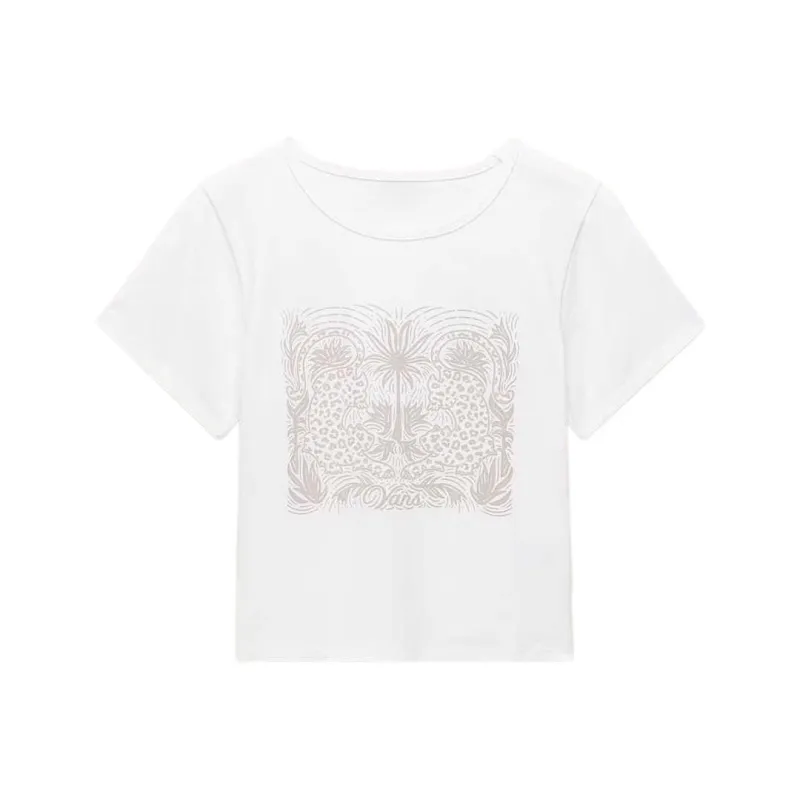 Vans Prowler Regular T Shirt Women's White-0