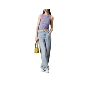 CALVIN KLEIN Tank Tops Europe Version Women's Persian Purple