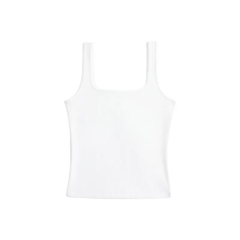 Hollister Tank Top Women's White-0