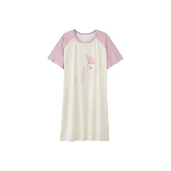 FENTENGCARE Nightgown Women's White