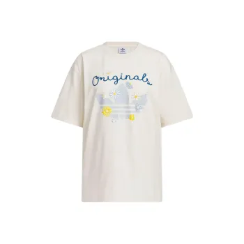 Adidas Originals Regular T Shirt Women's Pink White