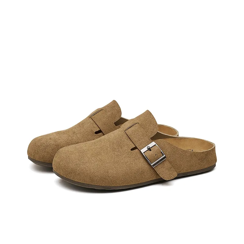AAA SINCE 1955 Rubber Sole Abrasion Resistant Slip Resistant Closed Toe Slippers Women's-9