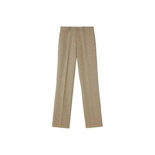 JIL SANDER Check pattern Straight leg Trousers