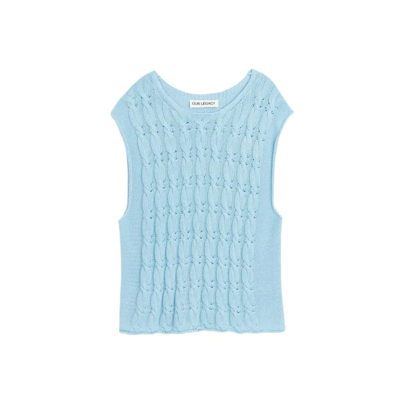 OUR LEGACY SS25 Tank Top Women's Blue-0