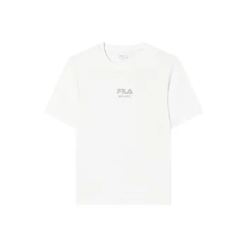FILA MILANO Italian Luxury Sports Collection Regular T Shirt Women's Cloud White