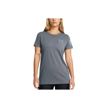 Under Armour UA Freedom T-Shirt Women's Gray