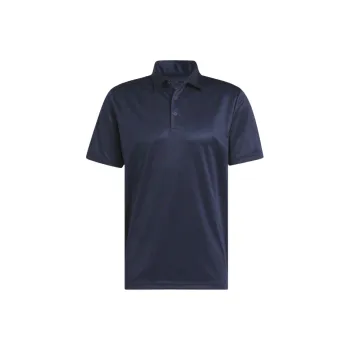 Adidas ALLOVER PRINT Core Allover Print Golf Polo Shirt Golf Apparel Men's Preppy Marine Blue