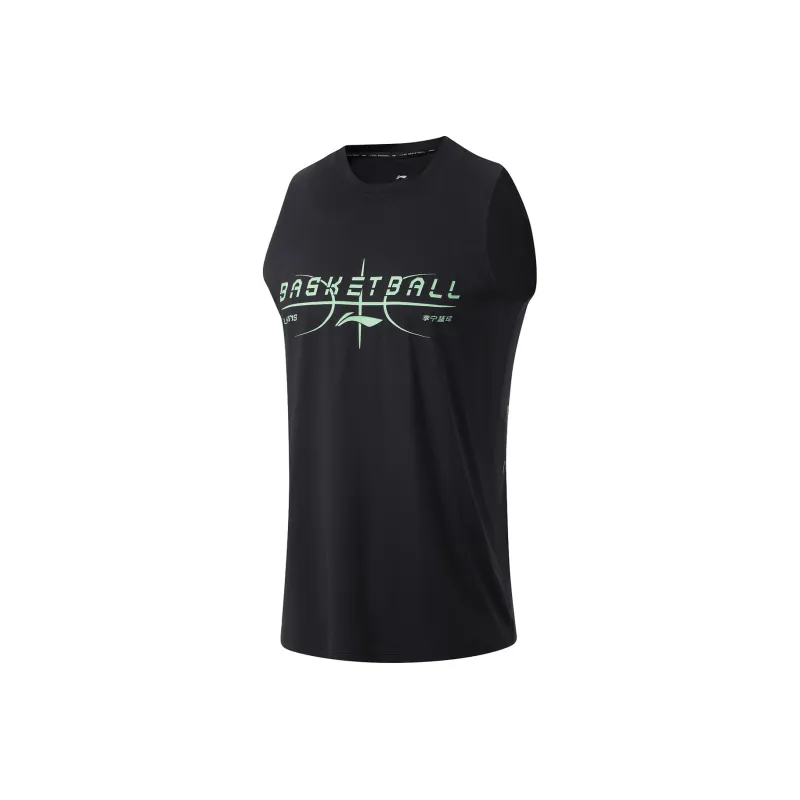 LiNing CBA Collection Basketball Jerseys Men's Black-0