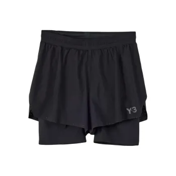 Y 3 Free Shipping With AdiClub Y 3 Running Shorts + Tights