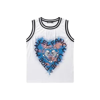 FireMonkey Basketball Jerseys Unisex White