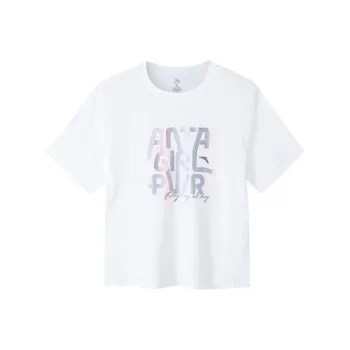 Anta T Shirt Women's Pure White