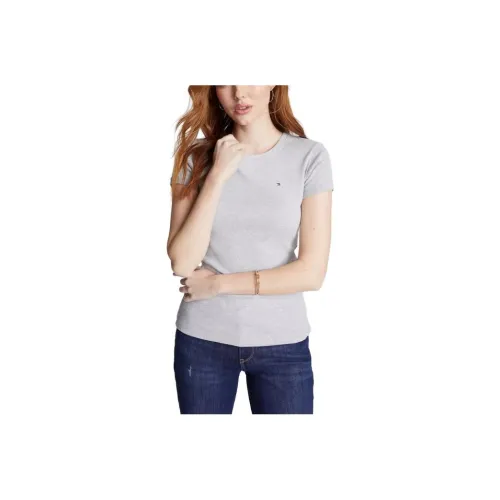 Tommy Hilfiger Essential Favorite Crewneck T-Shirt Women's Gray