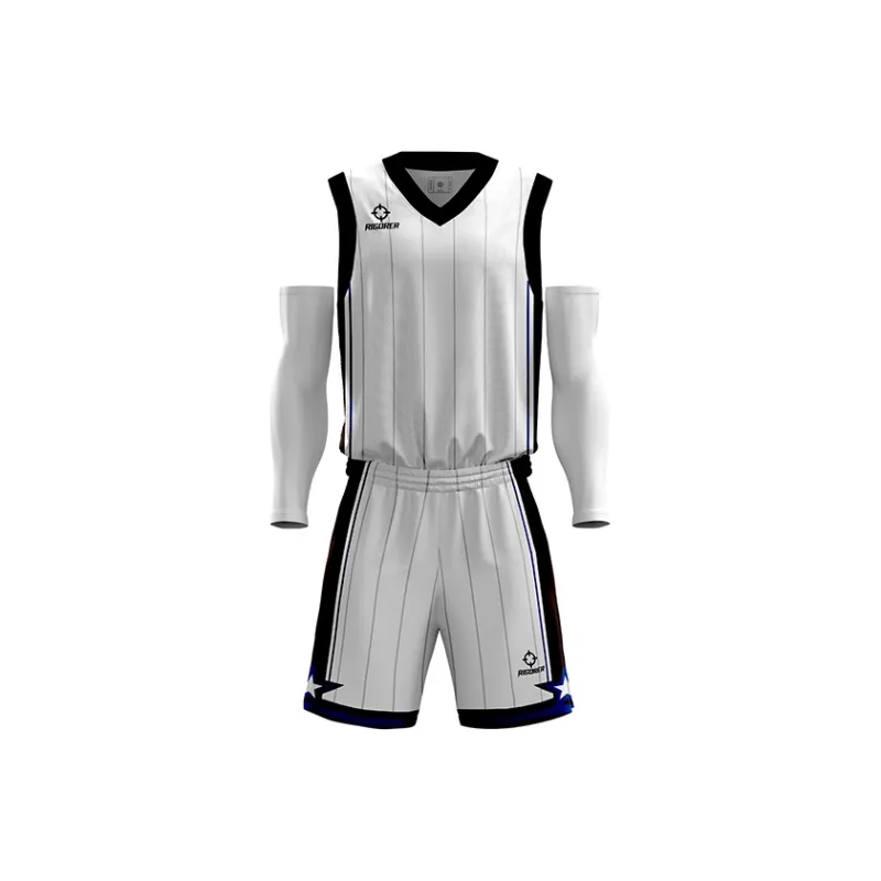 RIGORER Breathable Sweat-Wicking Quick Heat Dissipation Basketball Apparel Basketball Match Set Unisex-15