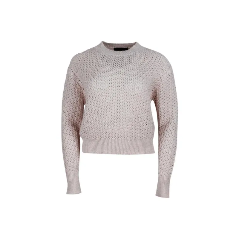 Fabiana Filippi Open Knit Crewneck Jumper-0