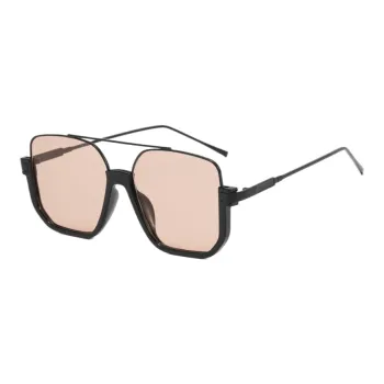 SOMAN Metal PC Aviator Sunglasses Unisex