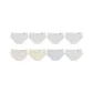 8-Pack (White 4+Pink+Yellow+Blue+Green)