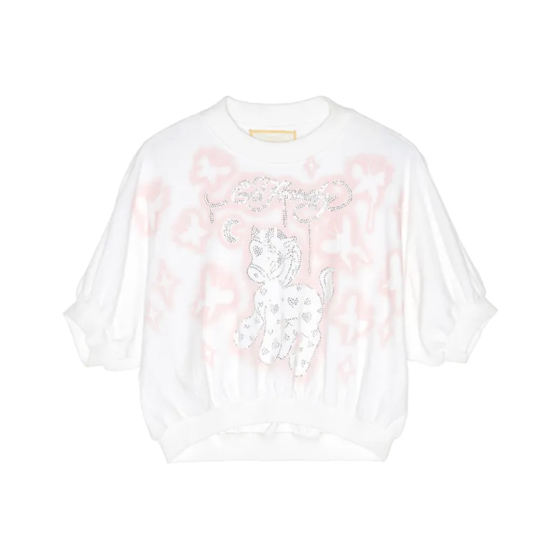 Ed Hardy T Shirts Women's E1OCW163 White-0