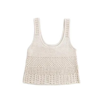 Abercrombie＆Fitch Tank Top Women's Light Khaki