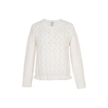 KENZO Loose Fit Sweater Women's White
