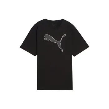 PUMA Drop Shoulder Sleeve T Shirt Women's Black