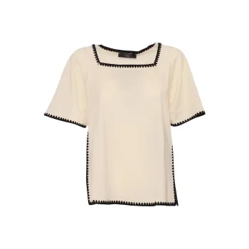 WEEKEND MaxMara Square neck Short sleeve Top