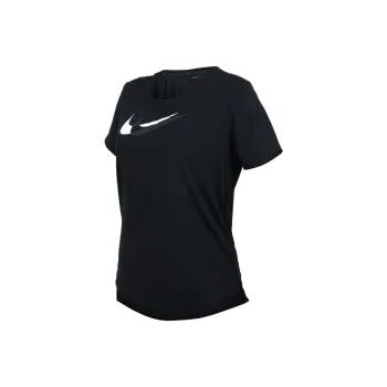 Nike Dri FIT Swoosh Run Women's Short Sleeve Running Top Black
