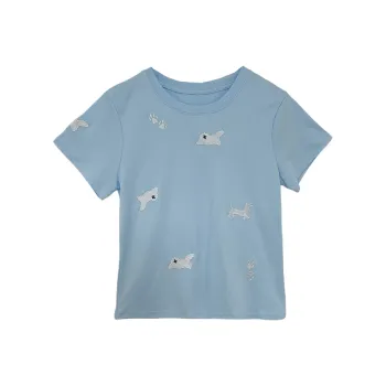 Icicofficial T Shirt Women's Light Blue