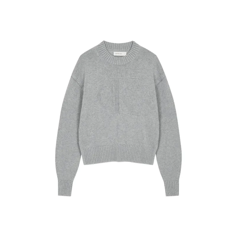 Calvin Klein Logo Intarsia knit Sweater-0