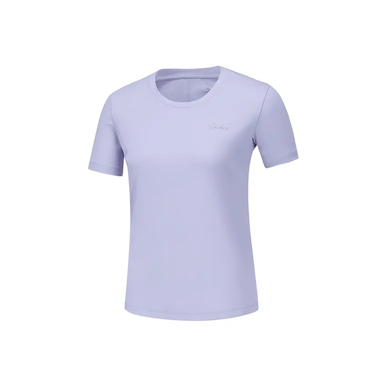 Skechers Sports Lifestyle Collection GODRI SS25 T Shirt Women's Photinia Purple/00FW-0