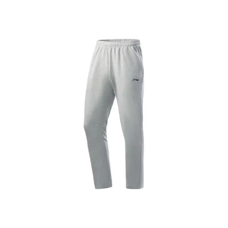 LiNing Casual Pants Men's Light Gray-0