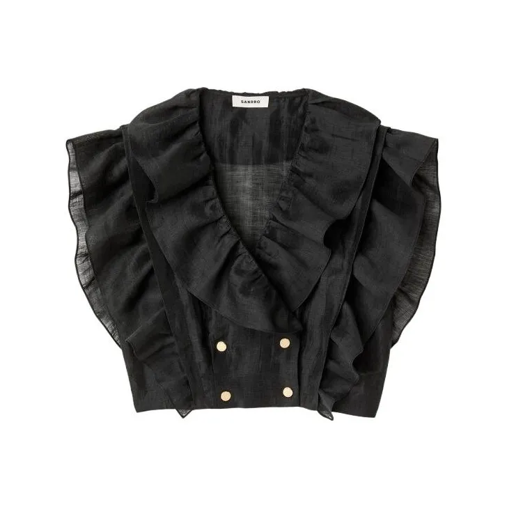 Sandro T-Shirt Women's Black-0