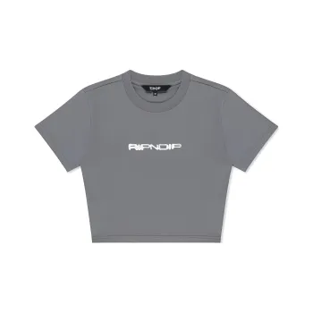 RIPNDIP T-Shirt Women's Charcoal Gray