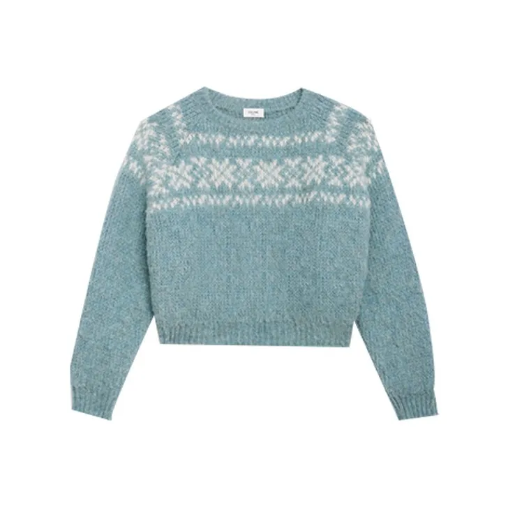 CELINE FW21 Sweater Women's Blue-0
