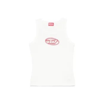 DIESEL T Lynys Od Cut Out Oval D Logo Tank Top