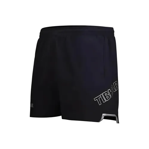 티바 블랙 실버 남성 스포츠 반바지