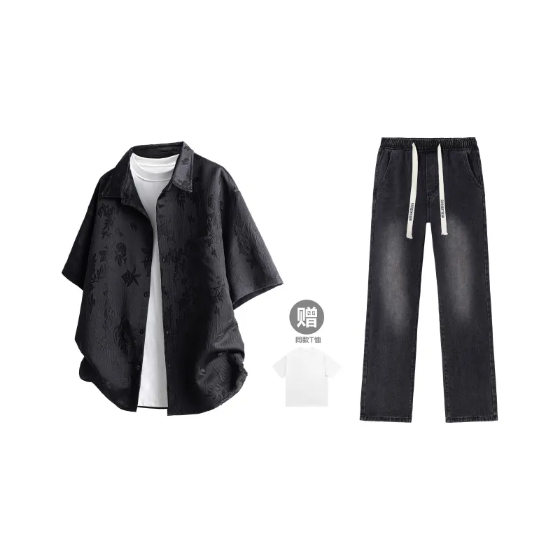 DANGERTIGER Shirt Matching Sets Unisex-16