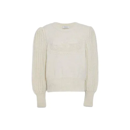 COACH Sweaters Women's Ecru