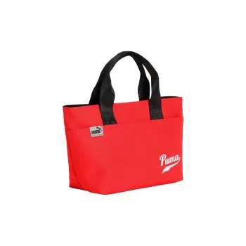 PUMA Polyester Tote Bag, Shopping Bag, Handbag Unisex Red
