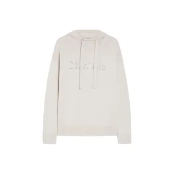 MaxMara Logo Embellished Knitted Hoodie