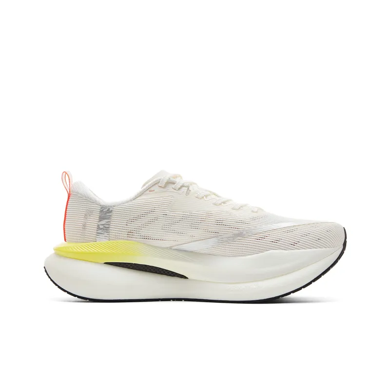 PEAK Cushioning, Slip Resistant, Abrasion Resistant, Rebound Low Top Running Shoes Men's Milk White Orange-1