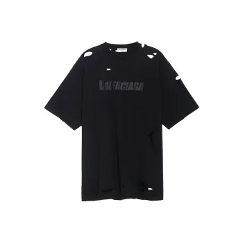 Balenciaga T Shirt Women's Black Regular Fit