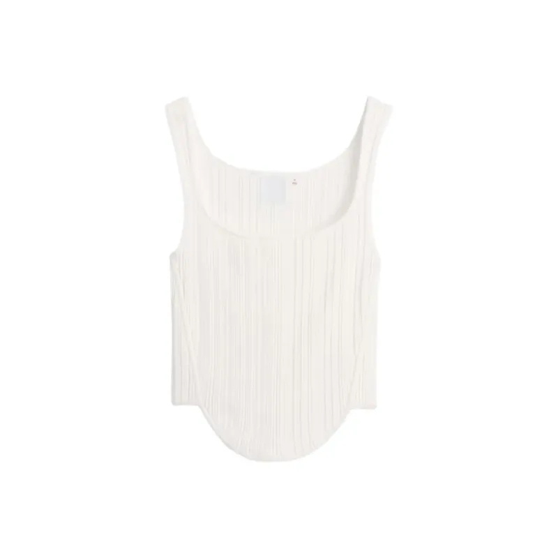 GAP Premium Series Tank Tops Women's Ecru-0