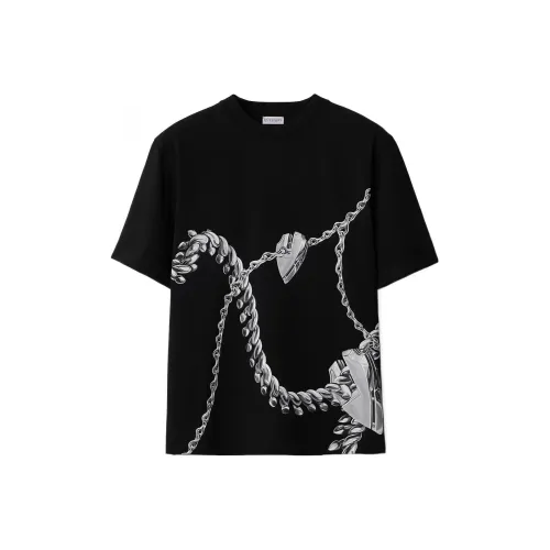 Burberry Shield Hardware Crewneck T Shirt