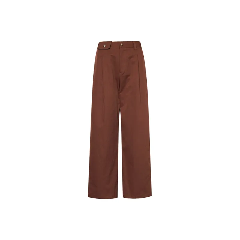 GTRG Casual Pants Unisex Rusty Red-0