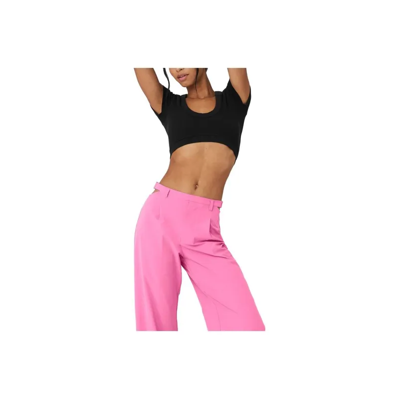 Alo Yoga Short Sleeved T Shirts Women's-3