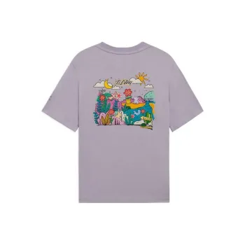 LiNing Sports Life Collection Regular T Shirt Women's Purple