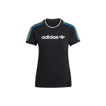 Adidas Originals Linear Logo 3 Stripes Tee