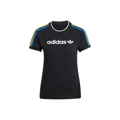 Adidas Originals Linear Logo 3 Stripes Tee
