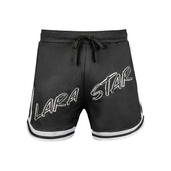 LARA STAR Sports Shorts Unisex Black